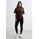 Aim'n sportshirt - donkerbruin