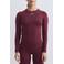 Aim'n Soft Basic sportshirt  - donkerrood