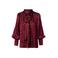 Mart Visser X Caroline Tensen blouse met stippen - aubergine