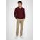 McGregor regular fit gebreide trui met kasjmier- burgundy