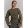 Refined Department oversized T-shirt met logo - donkergroen