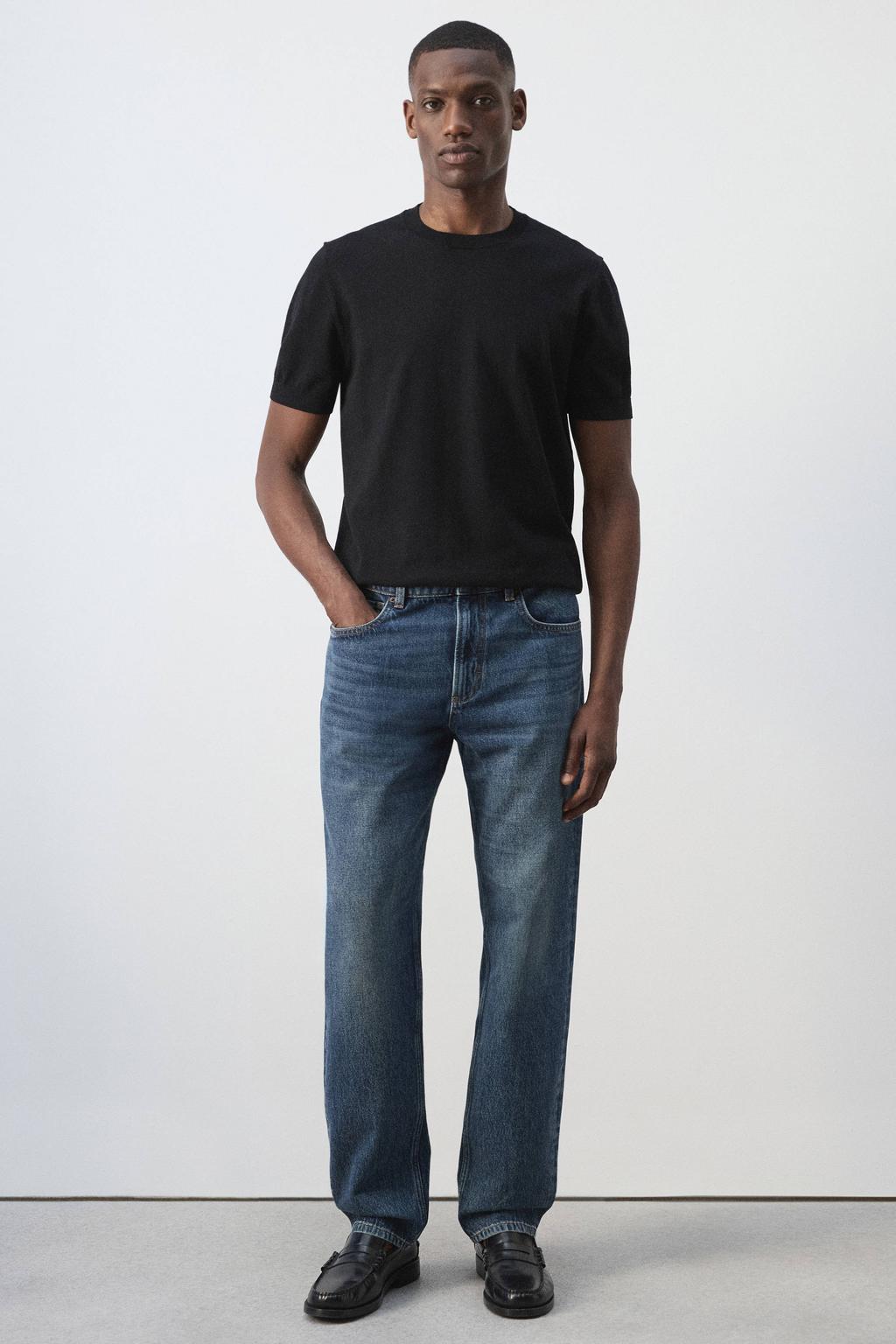 Mango Man regular fit jeans - blauw