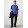 Mango Man regular fit T-shirt - middenblauw