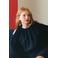 Mango Kids midi blousejurk met open schouders en smockwerk - marineblauw