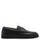 Mango Man leren loafers - zwart