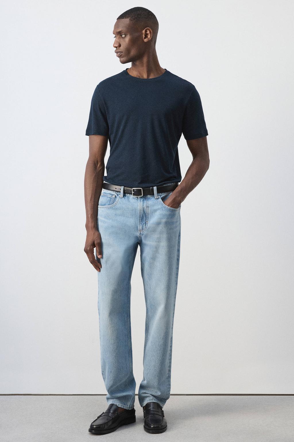 Mango Man regular fit jeans - blauw