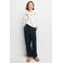 Mango Kids ballonbroek met glitters en krijtstreep - marineblauw