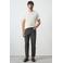 Mango Man regular fit cropped jeans - grijs