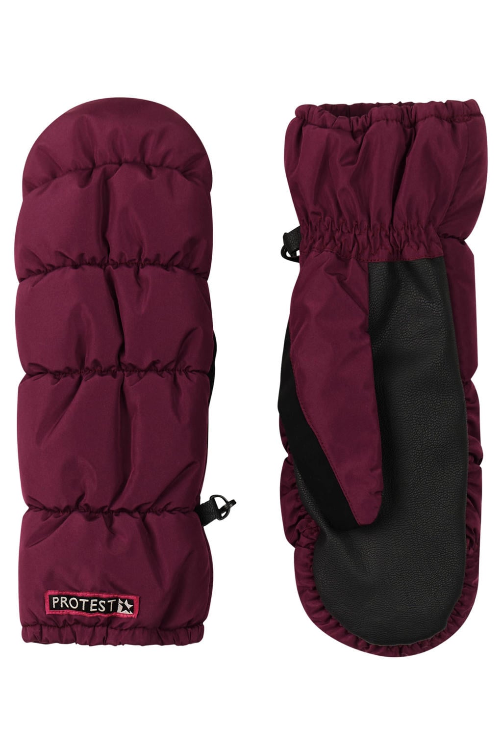 Protest skiwanten donkerpaars