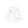 Mango Kids sweater met backprint - wit