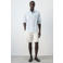 Mango Man slim fit casual geruit overhemd - lichtblauw