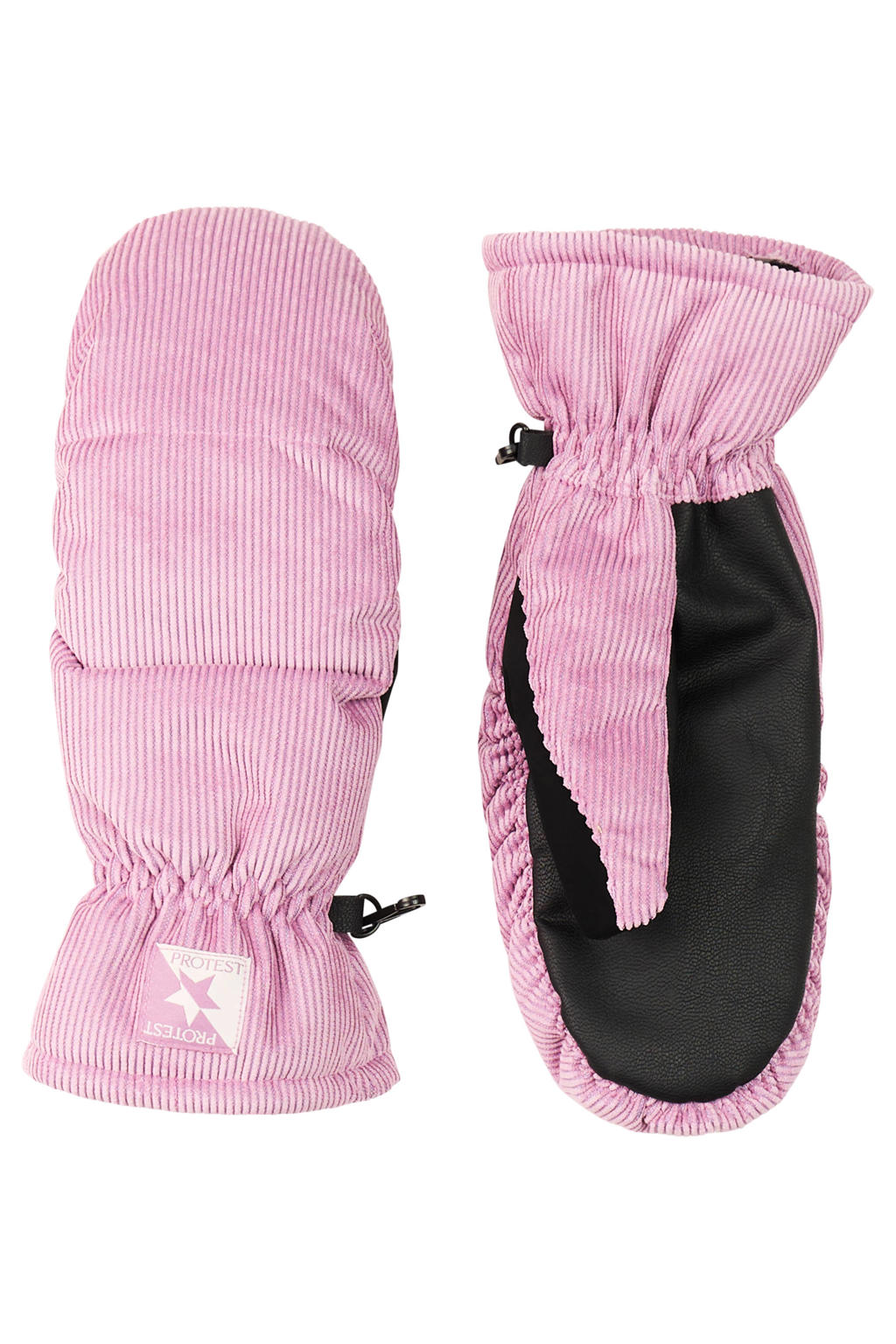 Protest skiwanten roze