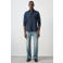 Mango Man regular fit overhemd - marine