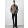 Mango Man regular fit casual overhemd - bruin