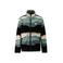 Protest fleecevest - groen/zwart/beige