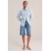 WE Fashion gestreepte blouse - lichtblauw