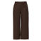 PIECES Curve wide leg high waist casual broek Plus Size - bruin