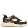 POSH by Poelman Caro chunky suèdelook sneakers - bruin