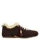 Poelman Jenn suède sneakers - donkerbruin