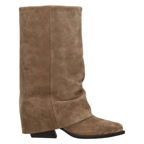 Haboob western suède cowboylaarzen taupe