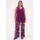 YOEK singlet Plus Size - paars