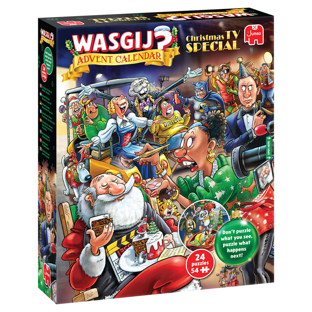 Wasgij Christmas Advent Calendar 2026 - Kerstmis tv-special