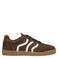 No Stress leren sneakers - donkerbruin