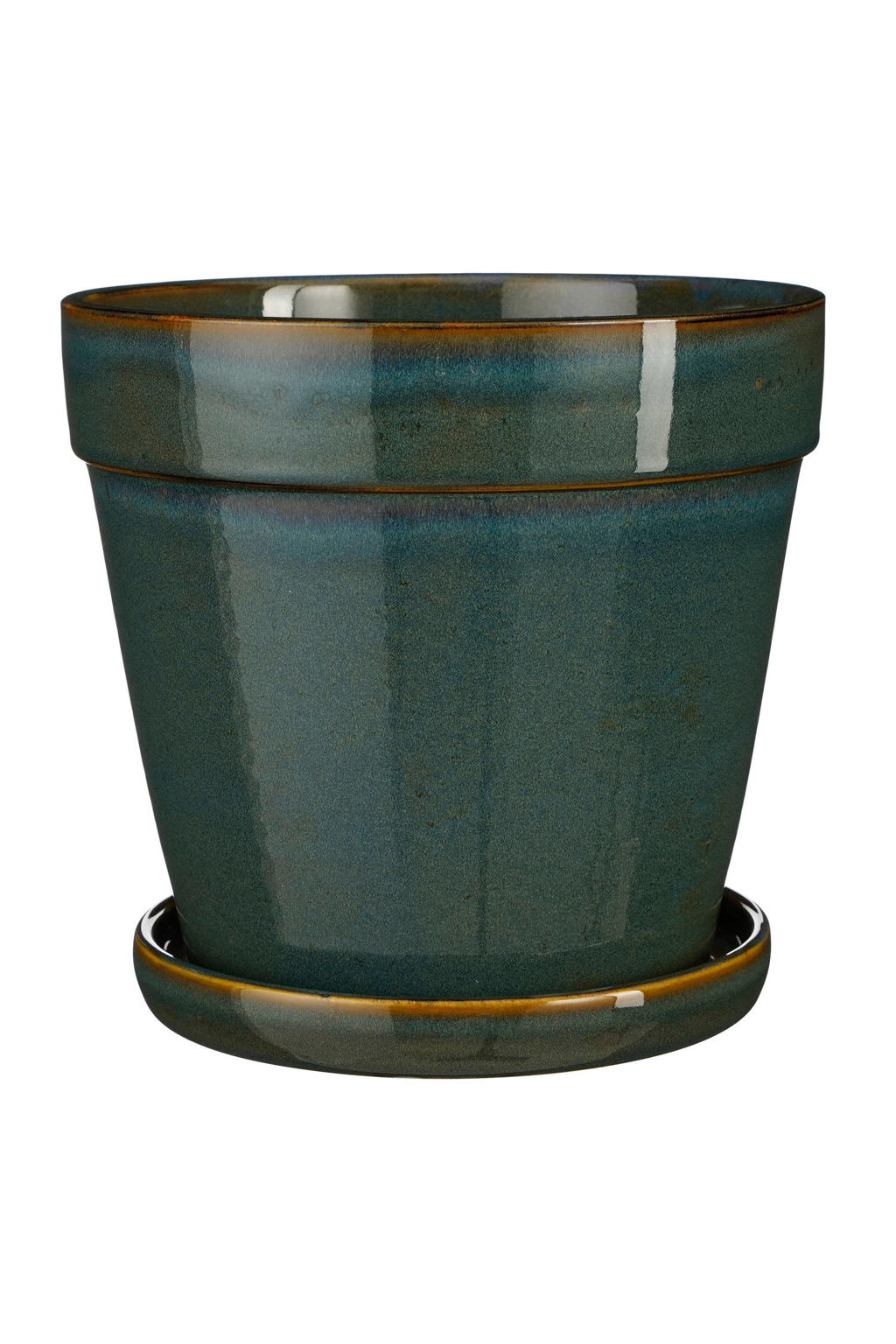 Mica Decorations bloempot met schotel Clint