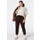 MS Mode slim fit broek Plus Size - bruin