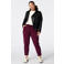 MS Mode slim fit broek Plus Size - donkerrood