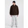 America Today katoenen winterjas met corduroy - bruin