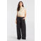 America Today gestreepte blouse met plooien - lichtgeel