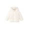 Mango Kids gewatteerde winterjas - ecru