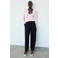 Mango gebreid vest - lichtroze
