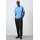 Mango Man relaxed fit T-shirt met print - middenblauw