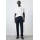 Mango Man relaxed fit T-shirt met backprint - wit