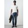 Mango Man regular fit T-shirt met print - wit