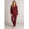 Ivy Beau blouse travelstof - donkerrood