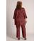 Colletta tuniek Plus Size met print - rood