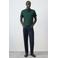 Mango Man regular fit gebreide polo - heldergroen