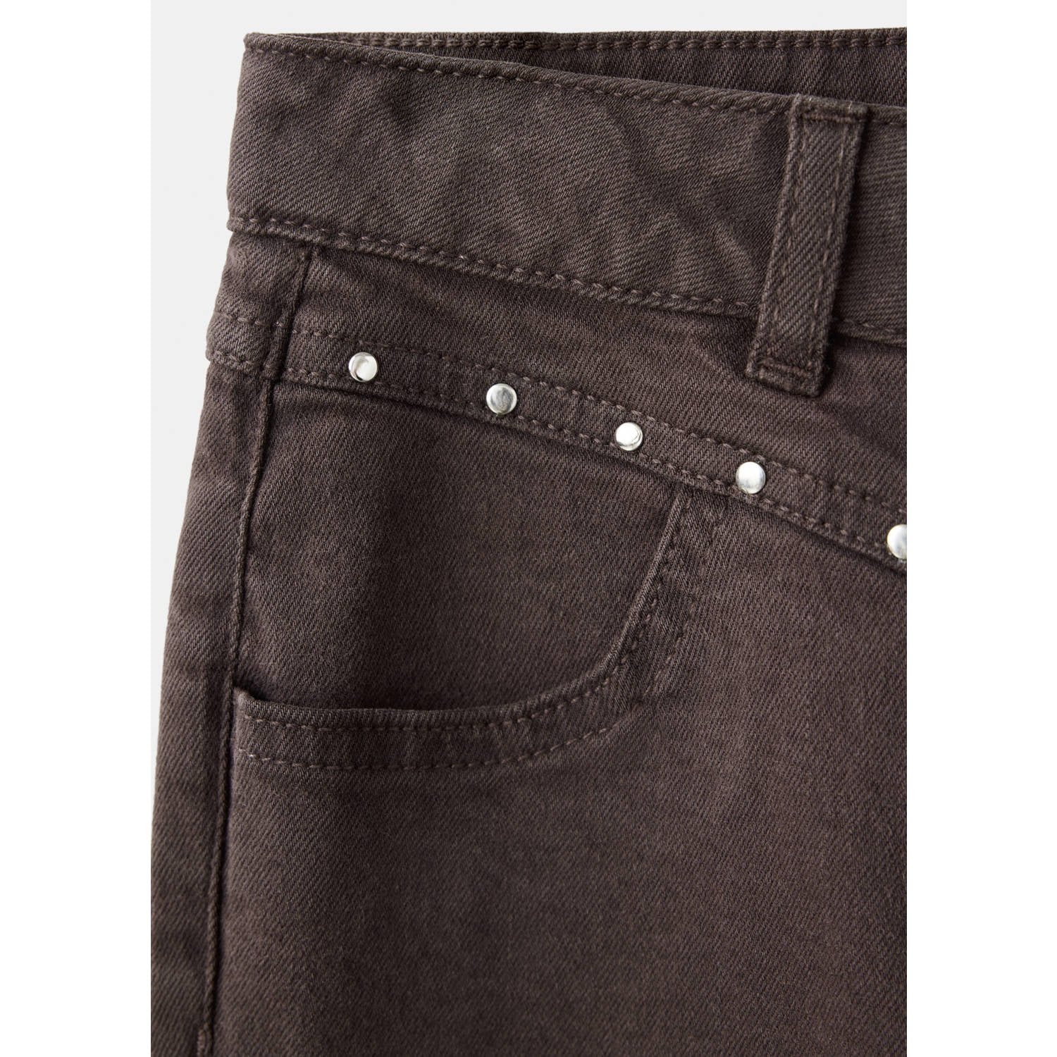 Mango Kids flared jeans met studs