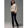 Mango gebloemde jacquard blouse - ecru