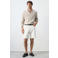 Mango Man katoenen regular fit gebreide trui - lichtbeige