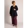 Colletta tuniek Plus Size - zwart