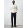 Mango Man regular fit hoodie met print - lichtbeige