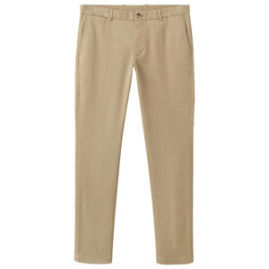 slim fit chinobroek - lichtbeige
