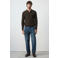 Mango Man regular fit gebreide polo - bruin