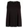 Colletta top Plus Size - zwart