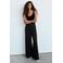 Mango jumpsuit - zwart