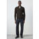 Mango Man regular fit gebreide trui - bruin